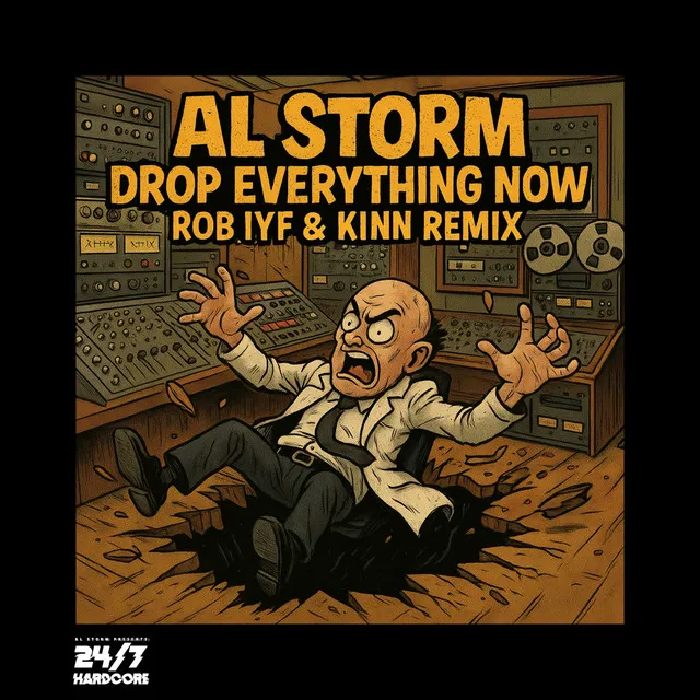 Drop Everything Now - Rob IYF & KINN Radio Mix by Al Storm, Rob IYF, 247 Hardcore, KINN - Happy Hardcore cover art