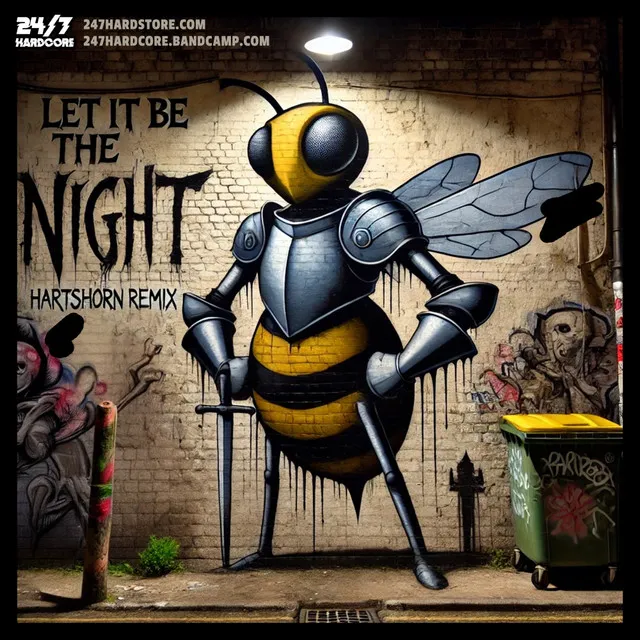 Let It Be The Night - Hartshorn Remix by Al Storm, Hartshorn, 247 Hardcore, Herman - Happy Hardcore cover art