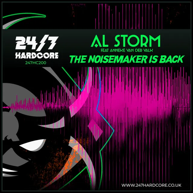 The Noisemaker Is Back - Monster & The Watchmen Remix by Al Storm, Monster, The Watchmen, Anneke van der Valk - Happy Hardcore cover art
