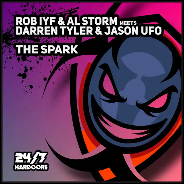 The Spark by Al Storm, Rob IYF, Darren Tyler, Jason UFO - Happy Hardcore cover art