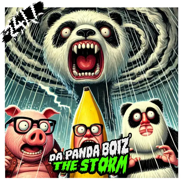 The Storm - Extended Mix by Al Storm, Rob IYF, Da Panda Boiz - Happy Hardcore cover art