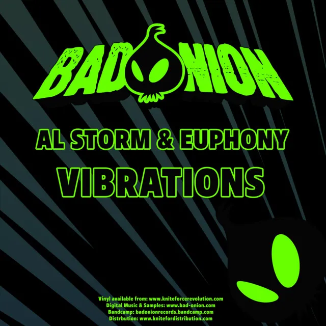 Vibrations by Al Storm, Euphony, Bad Onion - Happy Hardcore cover art