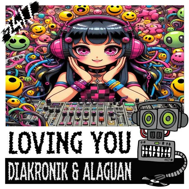 Loving You by Alaguan, Diakronik - Happy Hardcore cover art