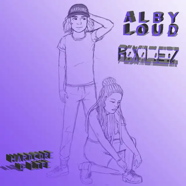 Hardcore 4 Life by Alby Loud, Rxlez - Doomcore cover art