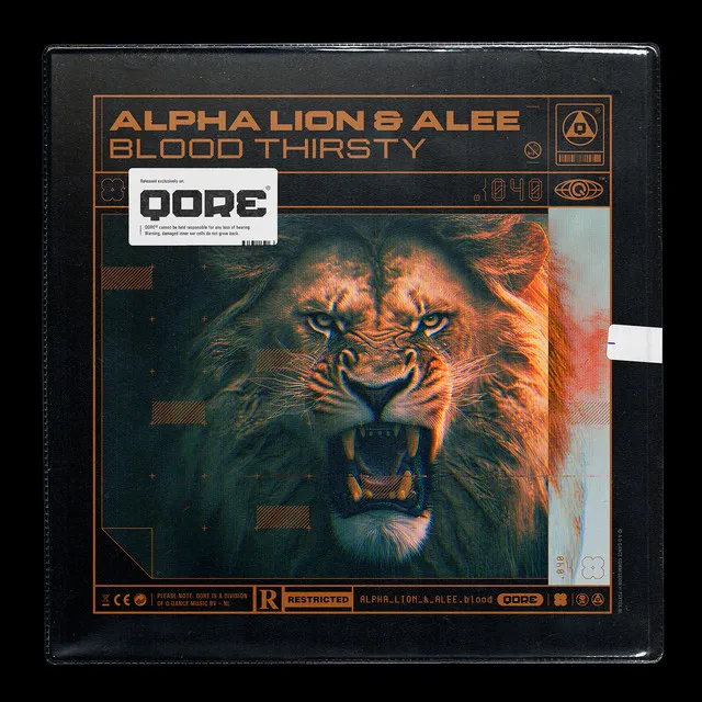 Blood Thirsty - DJ Mix by Alee, Alpha Lion - Hardcore cover art