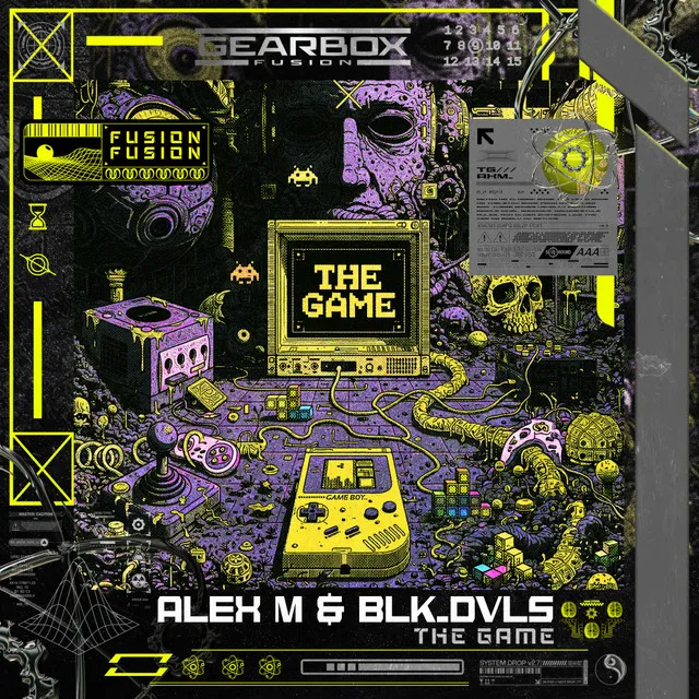 THE GAME by Alex M, BLK_DVLS - Techno cover art