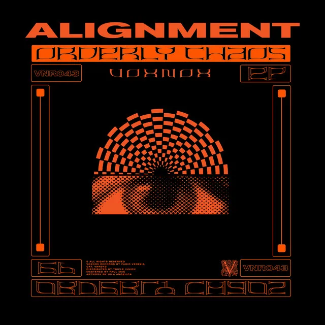 Orderly Chaos by Alignment - Hard Techno cover art