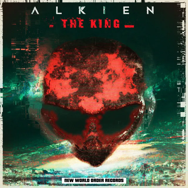 The King by Alkien - Hardcore cover art