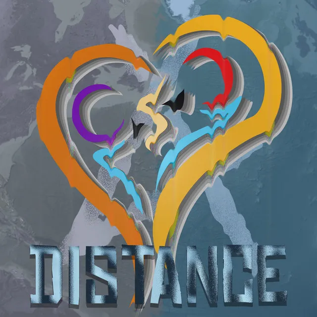Distance - Radio Edit by Alpha Bass - Hardstyle cover art