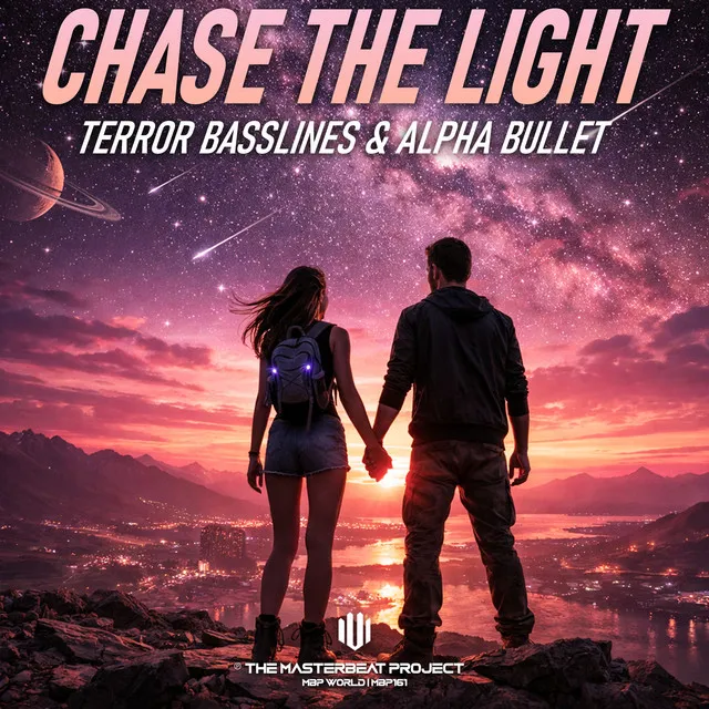 Chase The Light by Alpha Bullet, Terror Basslines - Hardstyle cover art