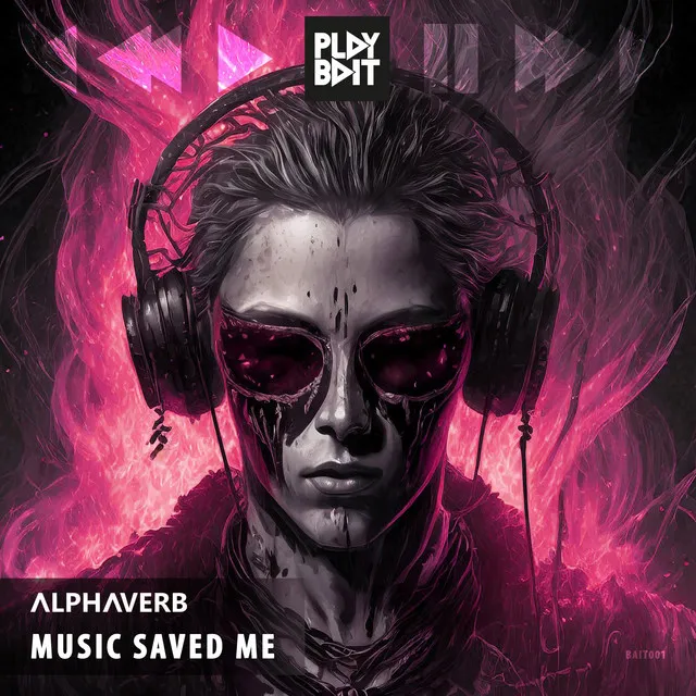 Music Saved Me by Alphaverb - Hardstyle cover art