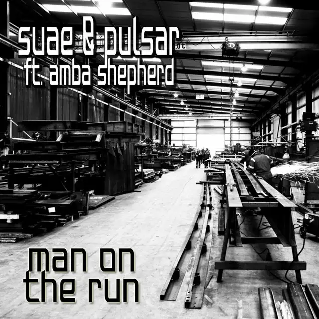 Man On The Run - Rocket Pimp Remix by Amba Shepherd, Suae, Rocket Pimp, Pulsar - Hardstyle cover art
