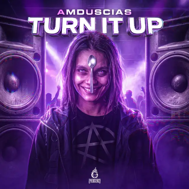 Turn It Up by Amduscias - Hardstyle cover art