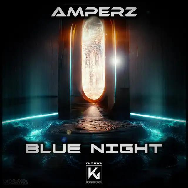 Blue Night by Amperz - Hardstyle cover art