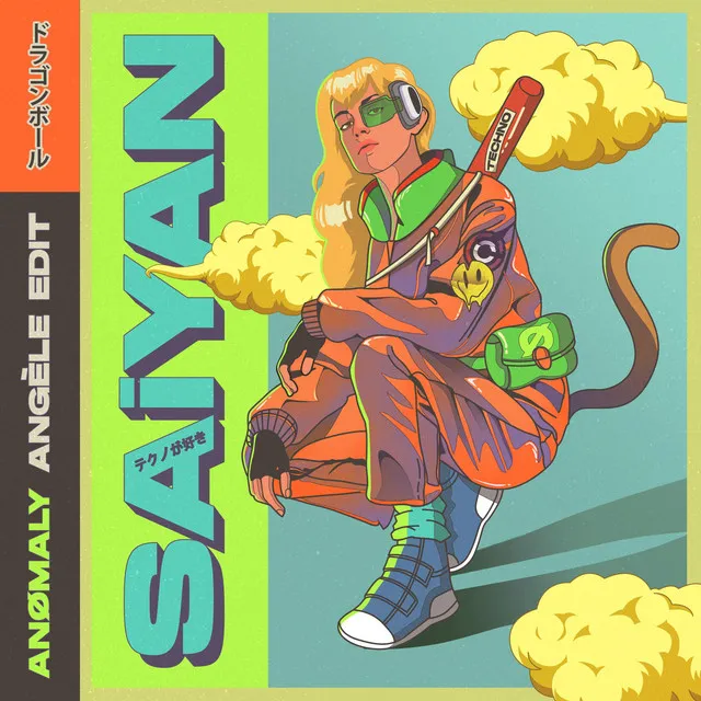 Saiyan - Angèle Edit by ANØMALY - Hard Techno cover art
