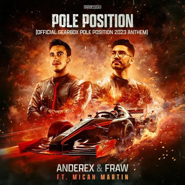Pole Position (Official Gearbox Pole Position 2023 Anthem) by Anderex, Fraw, Micah Martin - Rawstyle cover art