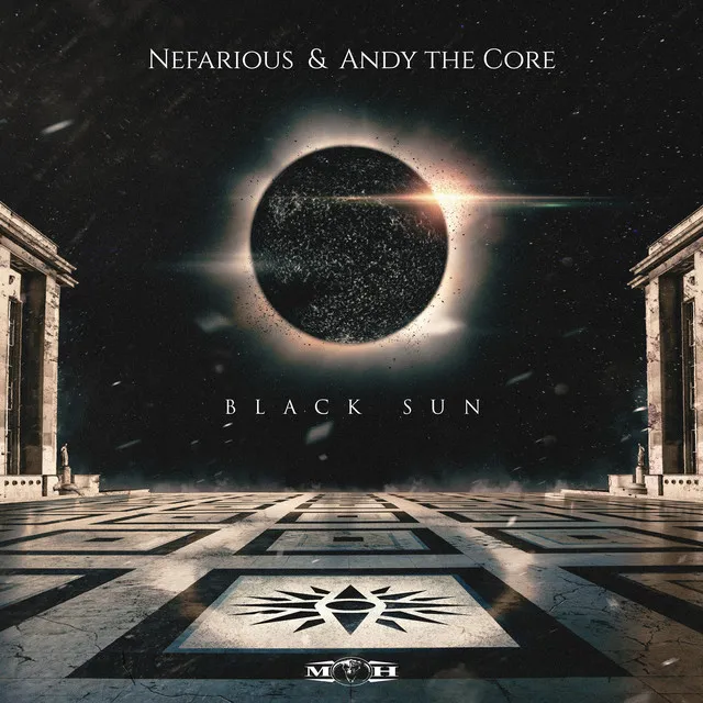Black Sun by Andy the Core, Destructive Tendencies, Nefarious - Hardcore cover art