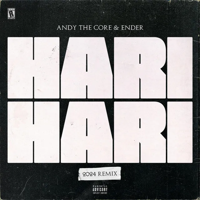 HARI HARI (2024 RMX) by Andy the Core, Ender - Uptempo cover art