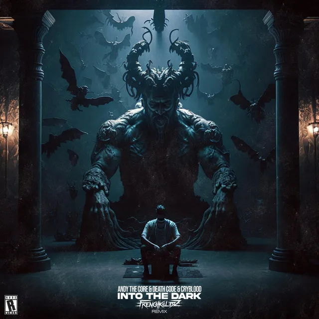 INTO THE DARK rmx - Frenchkillerz Remix by Andy the Core, DEATH CODE, Frenchkillerz - Uptempo cover art