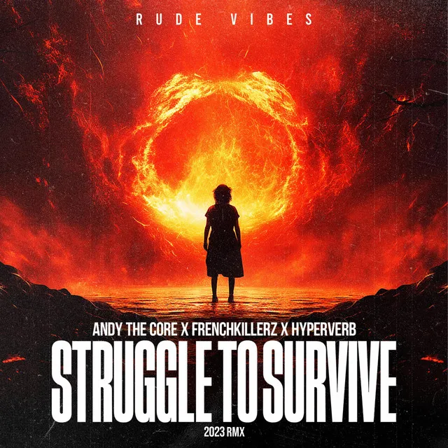 STRUGGLE TO SURVIVE (2023 RMX) by Andy the Core, Hyperverb, Frenchkillerz - Frenchcore cover art