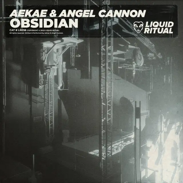 Obsidian by ANGEL CANNON, Aekae - Hard Techno cover art