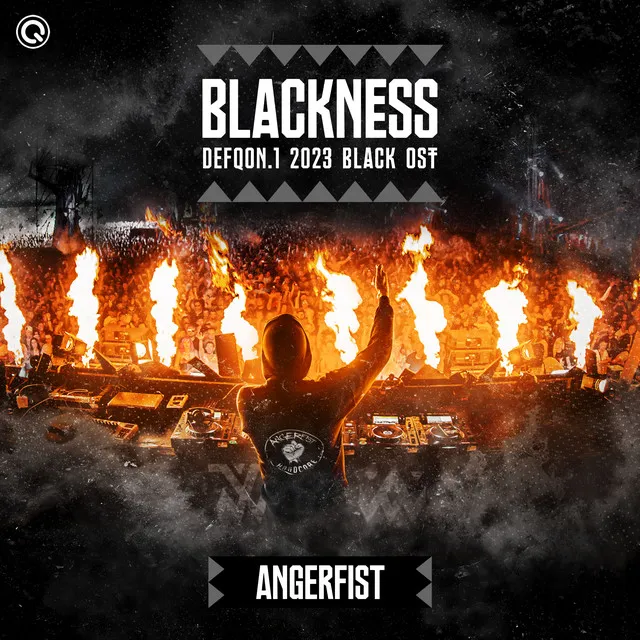 Blackness (Defqon.1 2023 BLACK OST) by Angerfist - Hardcore cover art