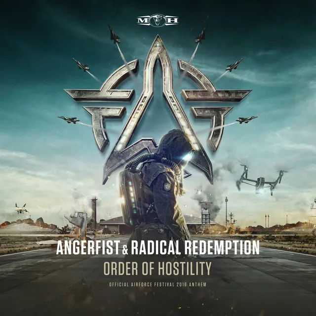 Order Of Hostility (Official Airforce 2016 Anthem) - Radio Edit by Angerfist, Radical Redemption - Rawstyle cover art