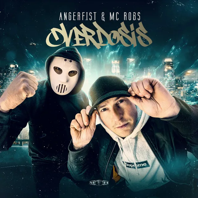 Overdosis by Angerfist, MC Robs - Hardcore cover art
