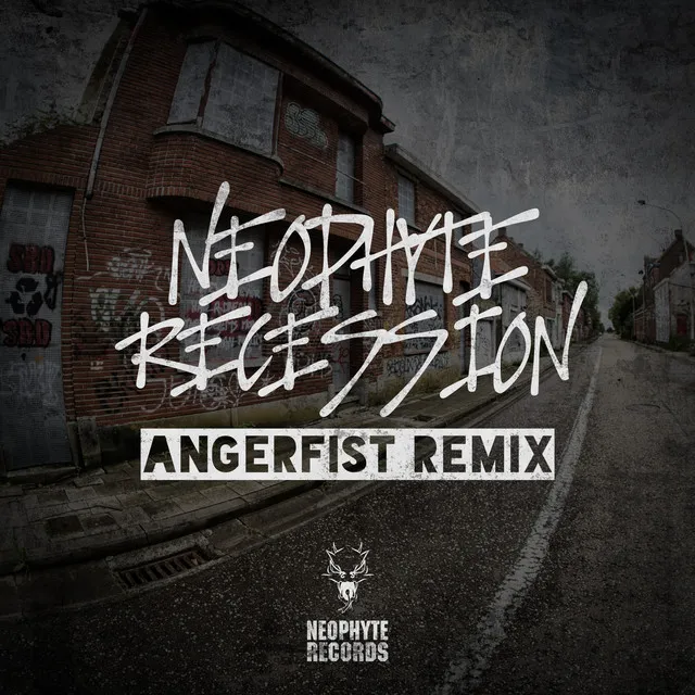 Recession - Angerfist Remix by Angerfist, Neophyte - Hardcore cover art