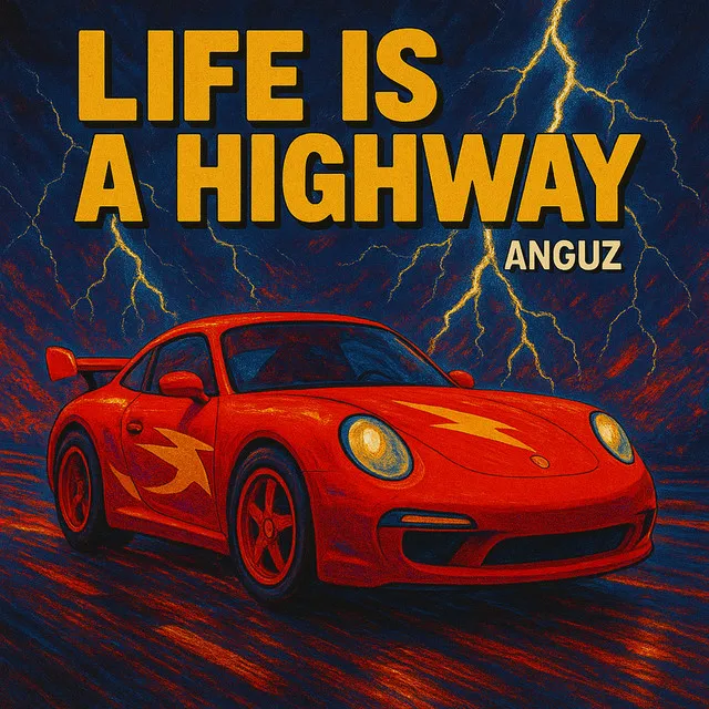 Life Is A Highway by ANGUZ - Hardstyle cover art