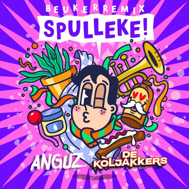 Spulleke! - Beuker Remix by ANGUZ, CV De Kòljakkers - Hardstyle cover art