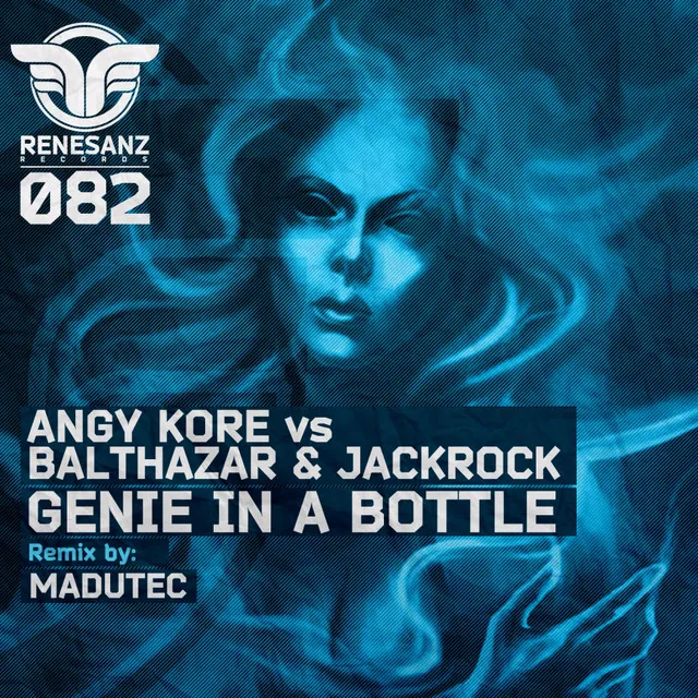 Genie In A Bottle - Madutec Remix by AnGy KoRe, Balthazar & JackRock - Hard Techno cover art