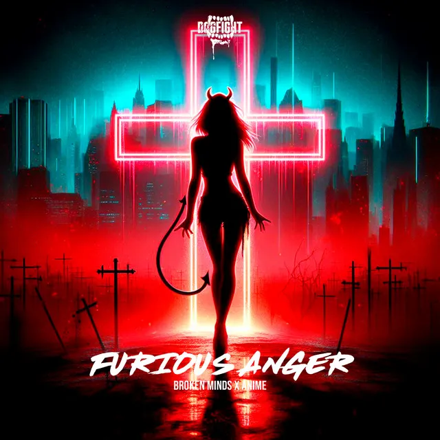 Furious Anger - Hardcore Mix by Anime, Broken Minds - Hardcore cover art