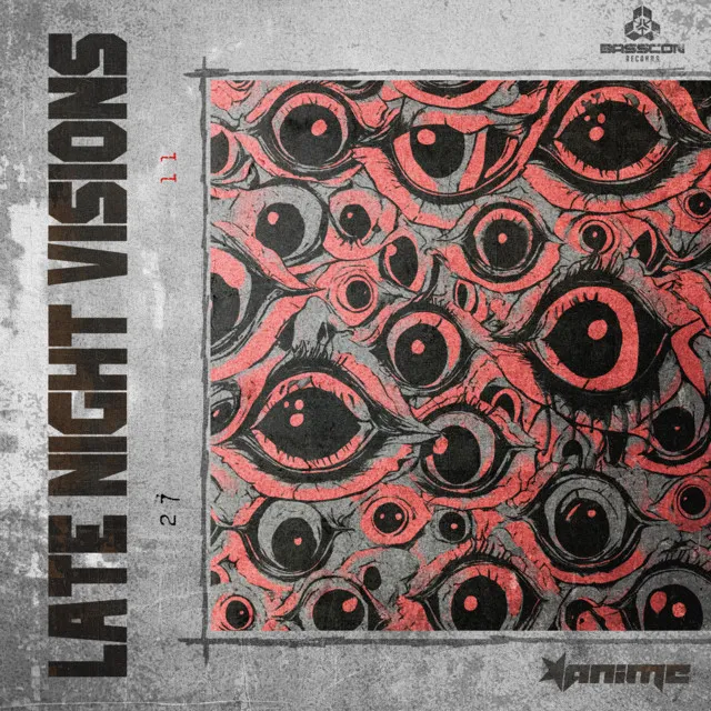LATE NIGHT VISIONS by Anime - Hardcore cover art