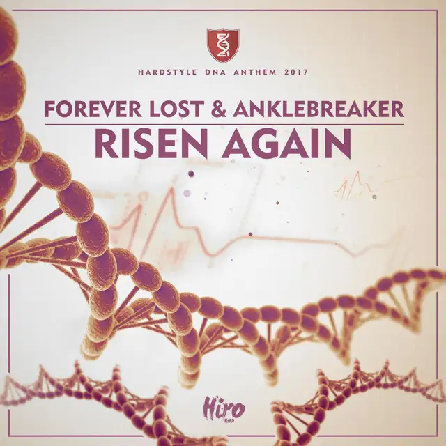 Risen Again (2017 Hardstyle Dna Anthem) by Anklebreaker, Forever Lost - Hardstyle cover art