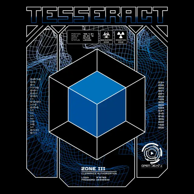 Tesseract (OpenBeatz Zone 3 Anthem 2023) - Extended Mix by Anodyze - Hardstyle cover art
