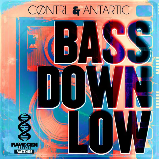 Bass Down Low by Antartic, Cøntrl - Hard Techno cover art