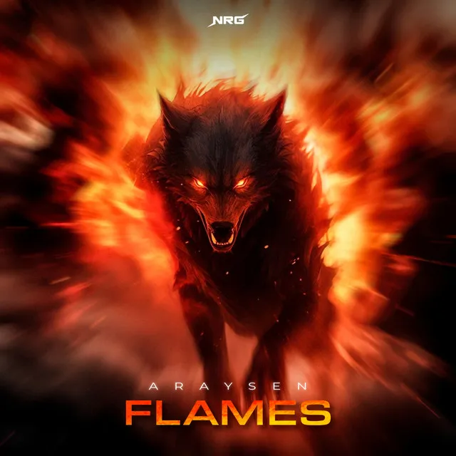 Flames by Araysen - Hardstyle cover art