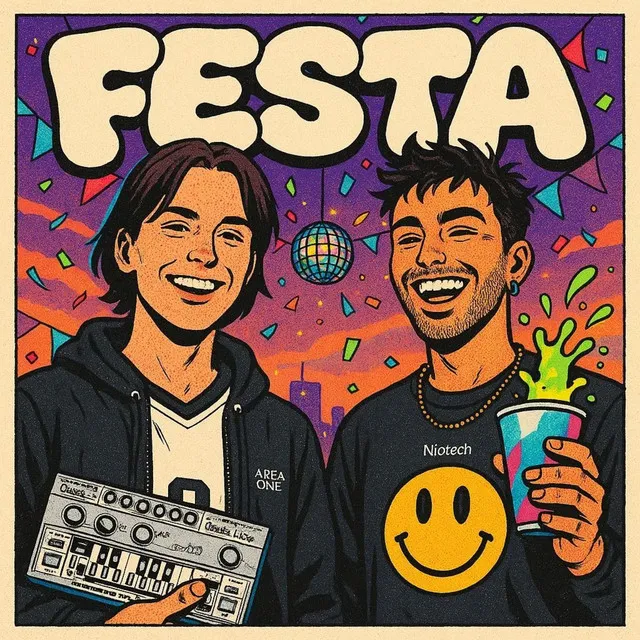 Festa by AREA ØNE, Niotech - Hard Techno cover art