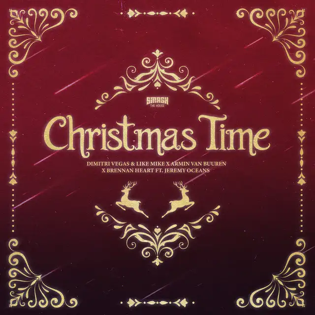 Christmas Time - Instrumental by Armin van Buuren, Dimitri Vegas & Like Mike, Brennan Heart, Jeremy Oceans - Hardstyle cover art