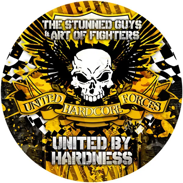 United by hardness - Meccano Twins remix by Art Of Fighters, The Stunned Guys, Meccano Twins - Hardcore cover art