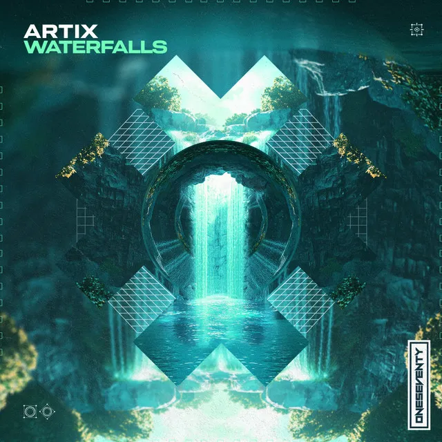 Waterfalls - Mixed Cut by Artix - Happy Hardcore cover art