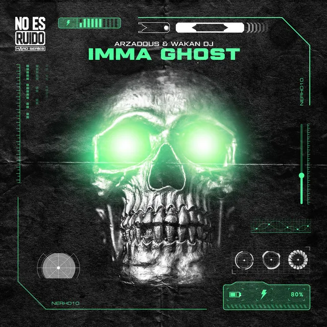 IMMA GHOST by Arzadous, Wakan DJ - Frenchcore cover art