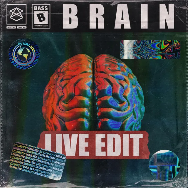 Brain - Live Edit by Asow - Hardstyle cover art