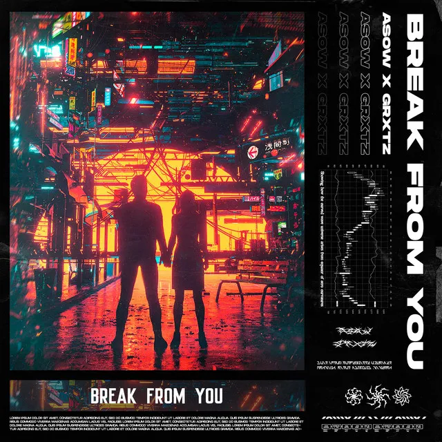 Break From You by Asow, GRXTZ - Hardstyle cover art