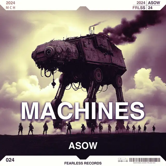 MACHINES by Asow - Hardstyle cover art