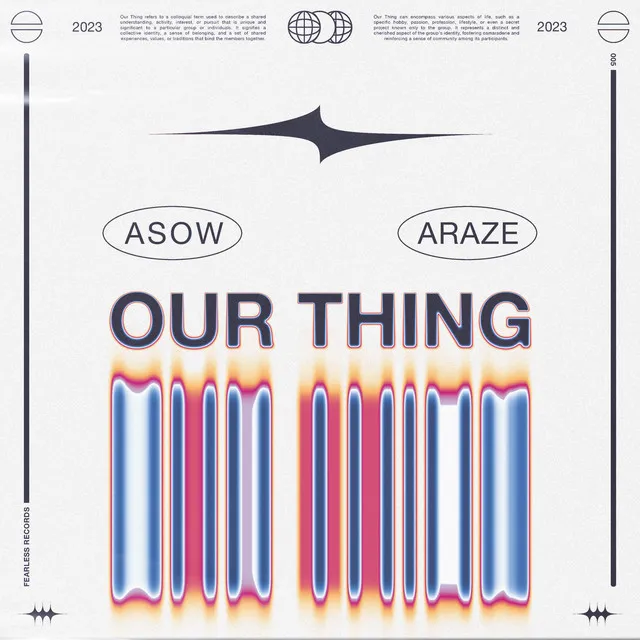 OUR THING by Asow, Araze - Hardstyle cover art