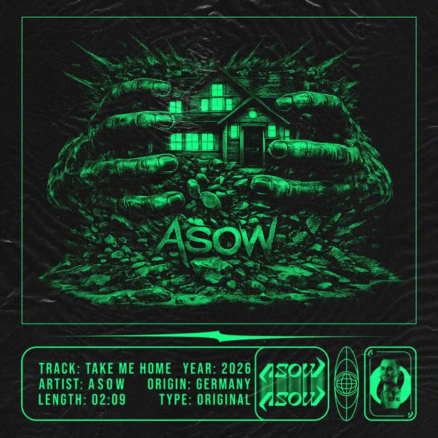 Take Me Home by Asow - Hardstyle cover art