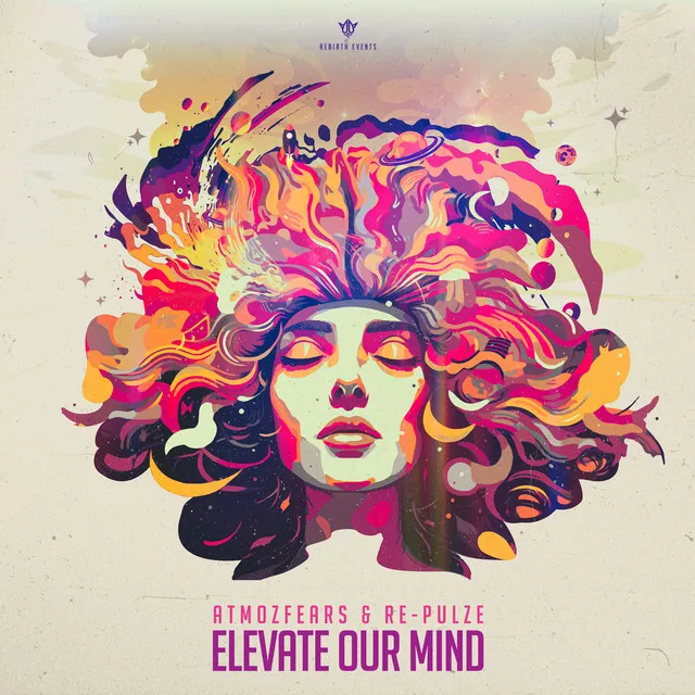 elevate our mind by Atmozfears, RE-PULZE - Hardstyle cover art