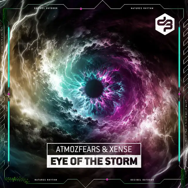 eye of the storm (hardcore edit) by Atmozfears, Xense - Hardstyle cover art